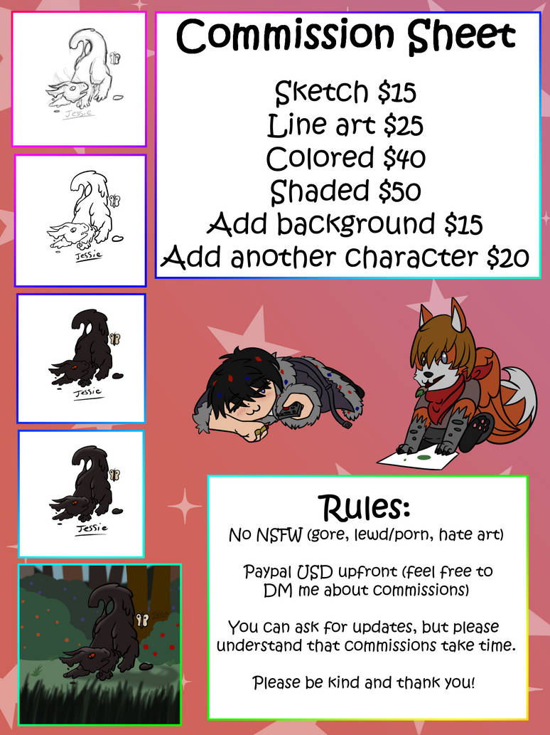 Commission Sheet (Open)