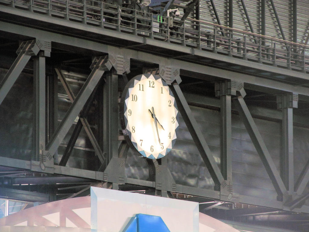 Analog Clock at Chase Field