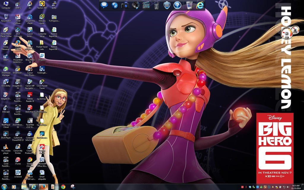 Honey Lemon Desktop