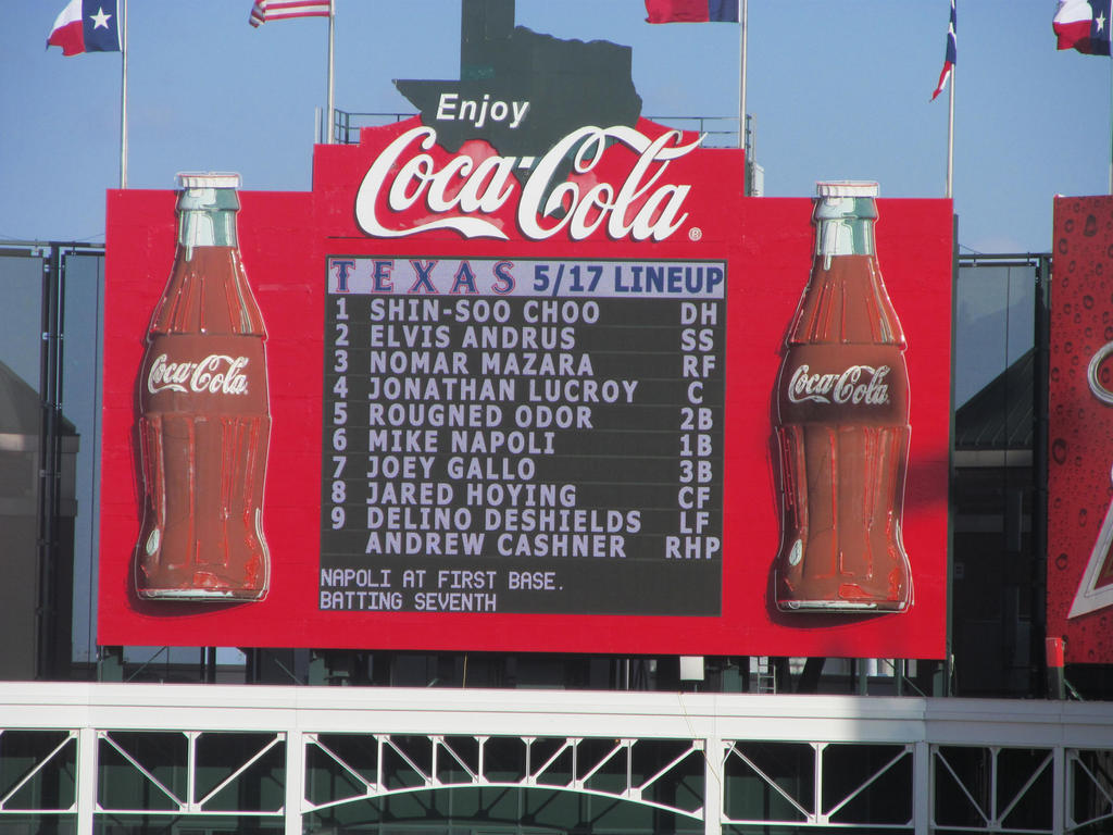 Texas Rangers Starting Lineup by BigMac1212 on DeviantArt