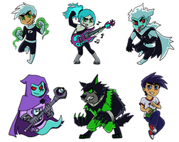 Danny Phantom Keychains