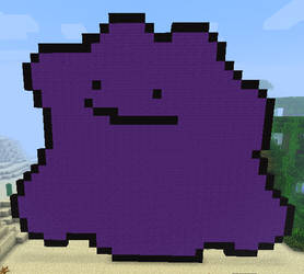 Ditto Minecraft Pixel Art