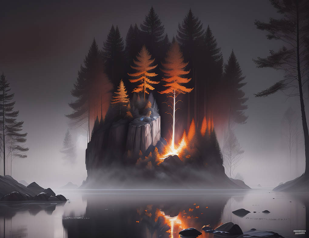 Fire by AriyaAIArt on DeviantArt