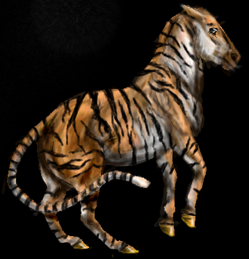 3D tiger-horse thing