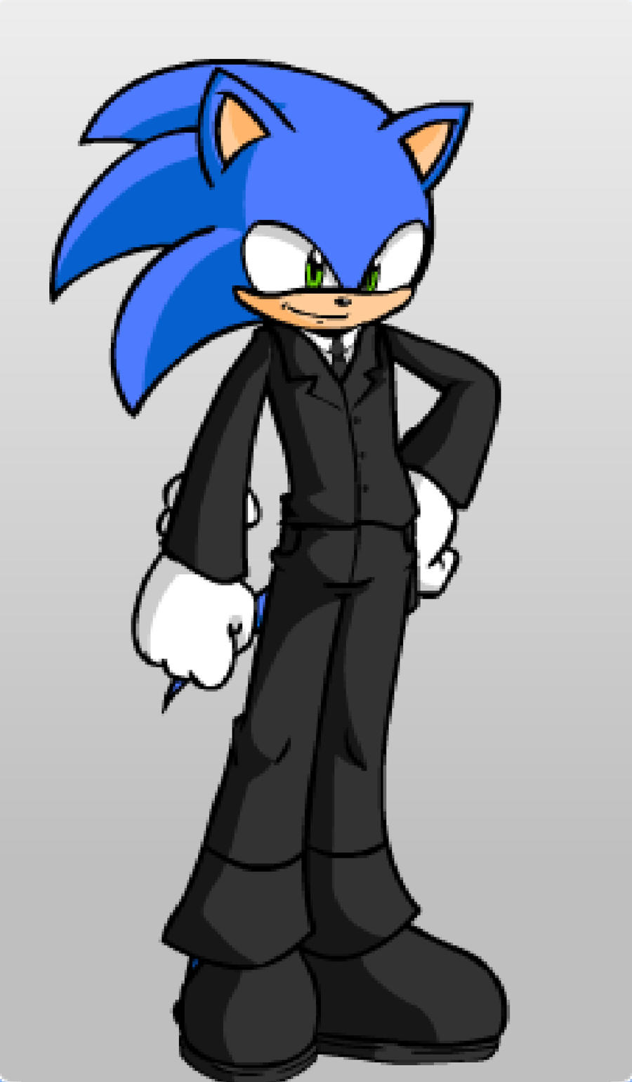 Sonic In Tuxedo By Icerose05 On DeviantArt sonic-in-tuxedo-by-icerose05-on-deviantart