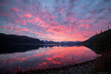 Fiery Sunset