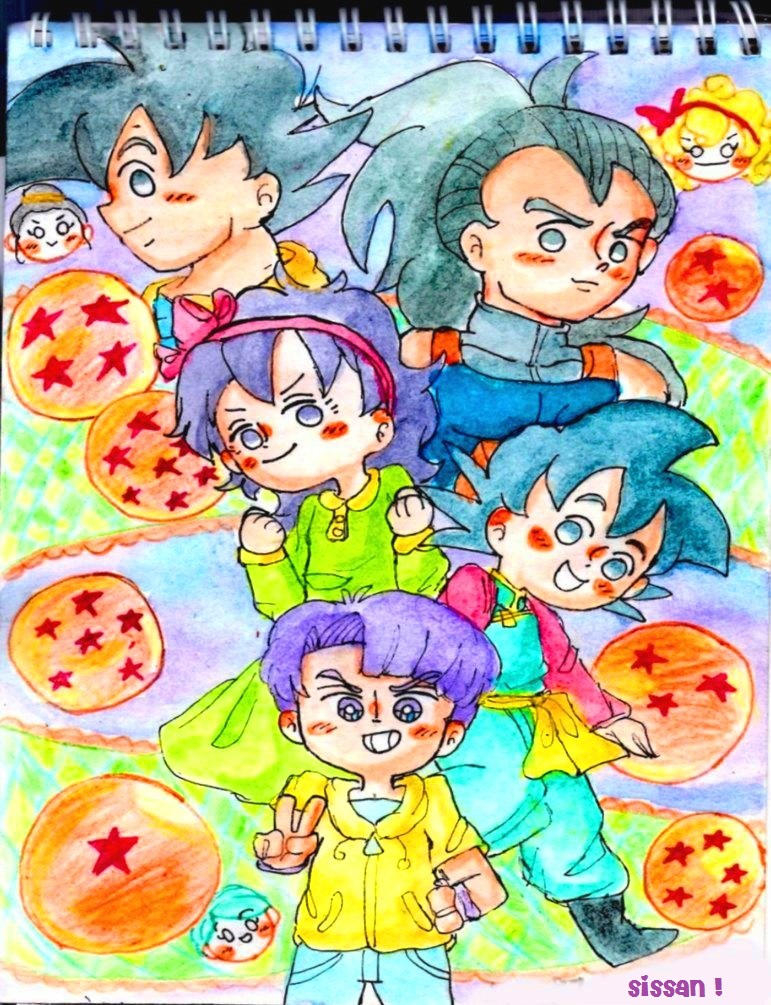 DRAGON BALL R R .... Poster kinda by Sissan08 on DeviantArt