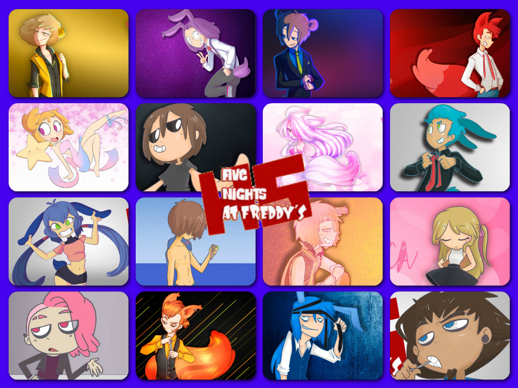 #FNAFHS COLLAGE | FNAFHSDRAW | JMDRAW04