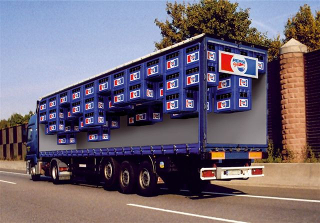 Pepsi Truck in Europe