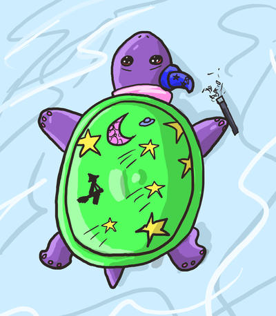 A turtle by SizzlyCrisp on DeviantArt