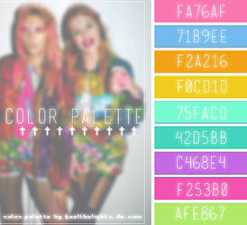 #FRIENDSHIP, COLOR PALETTE - PALETA DE COLORES.