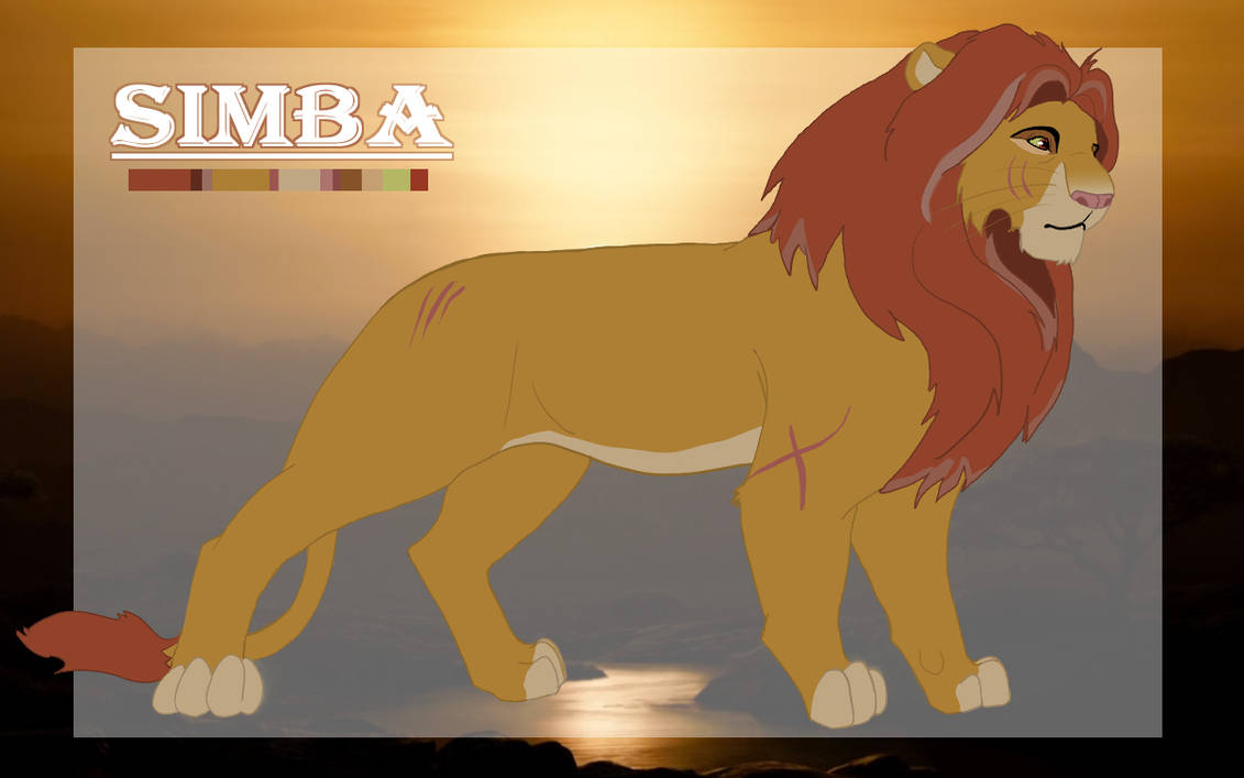 Simba Character Sheet by silveranswer on DeviantArt
