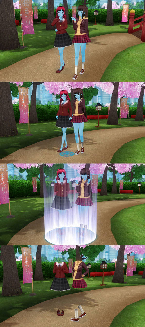 surprising transformation (into invisible girls) by TheEasyraider on ...