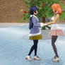 sp - Umi and Aki on ice (normal)