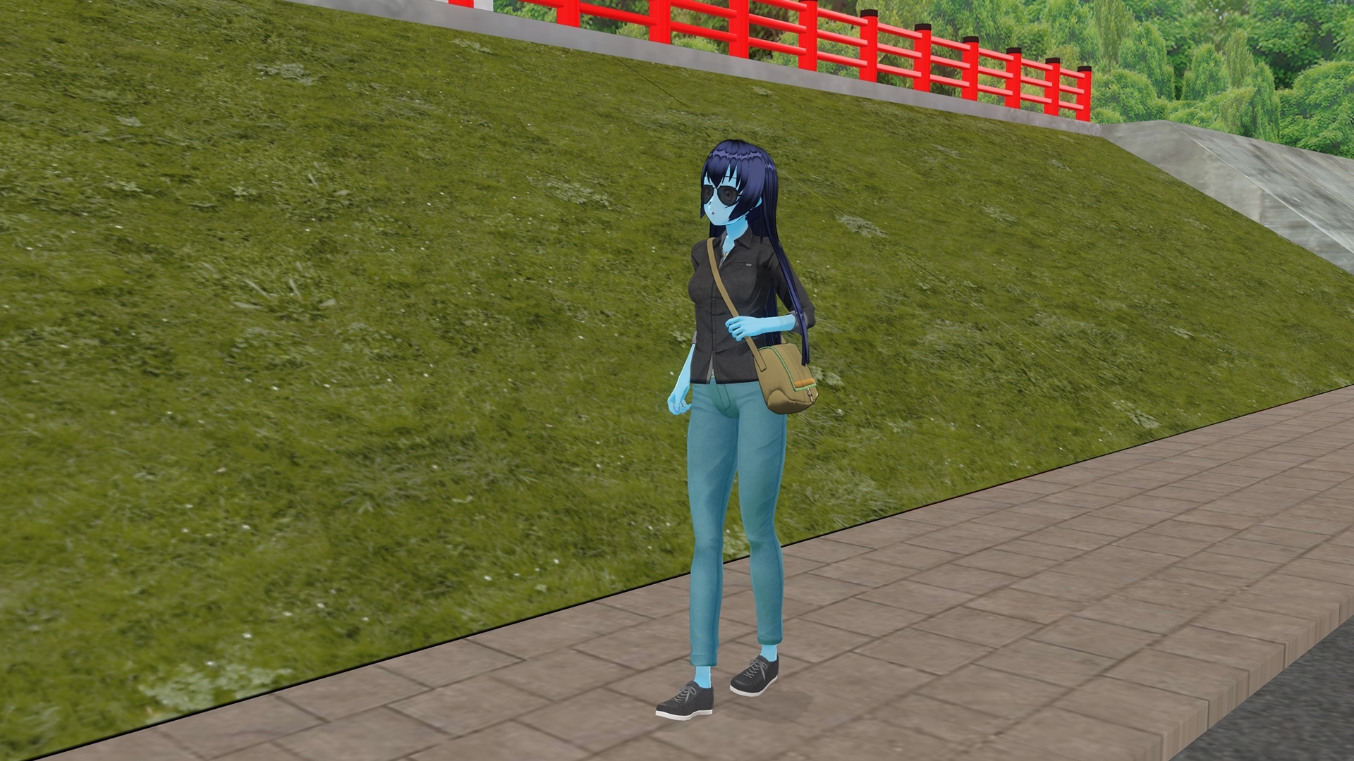 Umi meets Melly (blue skin) by TheEasyraider on DeviantArt