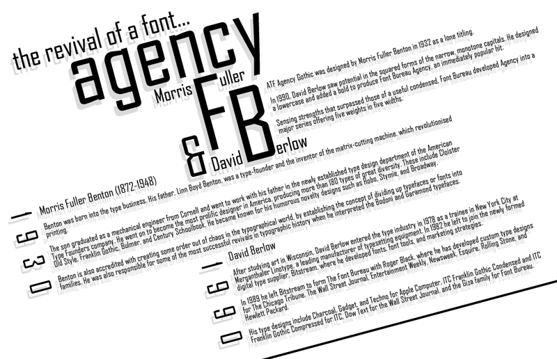 Agency fb font family Agency fb font family