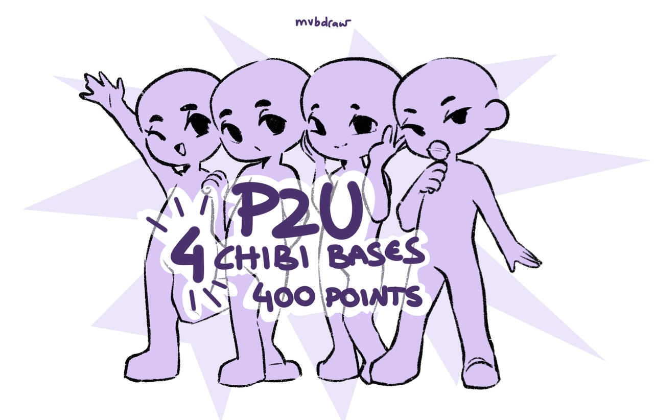 P2U BASES CHIBI (4 BASES) by mvbdraw on DeviantArt