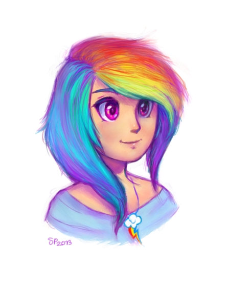 Rainbow Dash Sketch By Residentfrankenstein On Deviantart