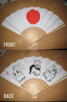 Hinomaru Fan: Poke Style