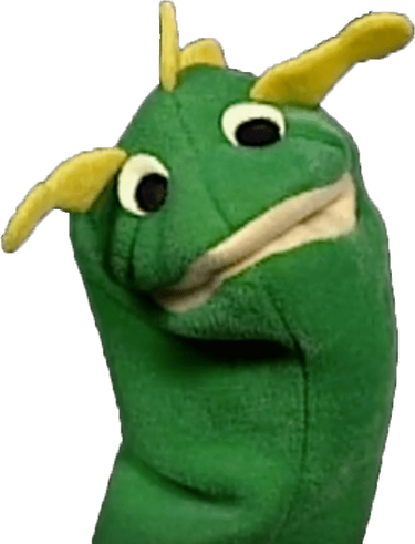 Baby einstein bard the online dragon puppet