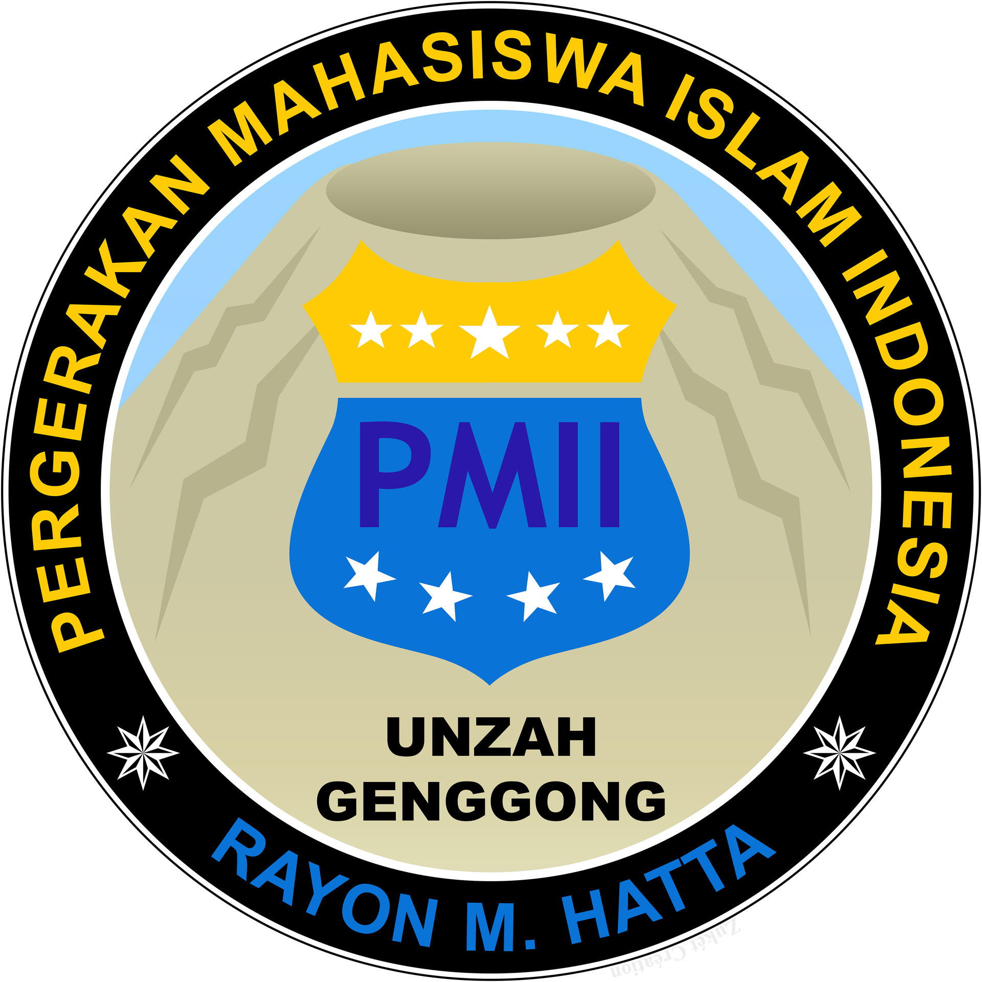 Logo PMII RAYON M. HATTA 2022 5K By Zuket Creation by Zuket-Creation on ...