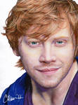 Rupert Grint - Drawing by Live4ArtInLA