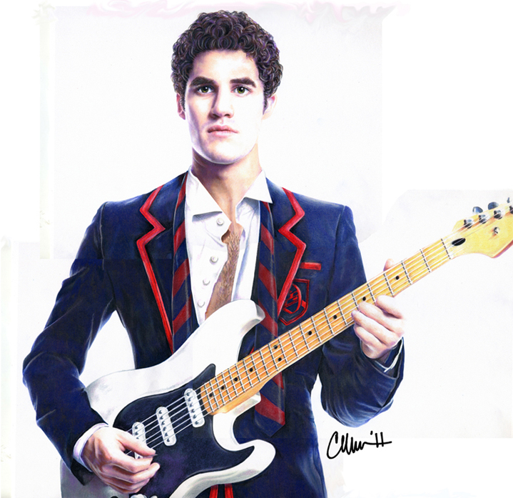 Blaine Channels Darren Drawing