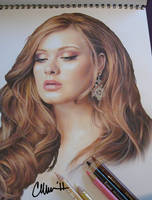 Adele - photo of drawing