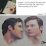 Blaine + Kurt Drawing