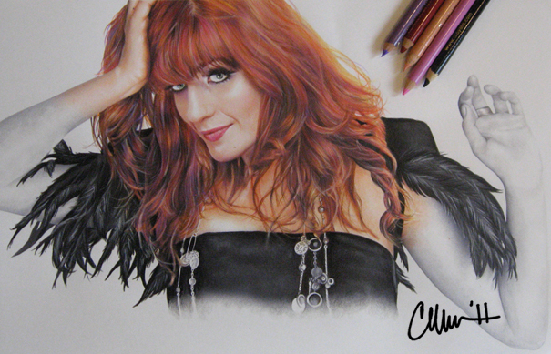 Florence Welch Drawing