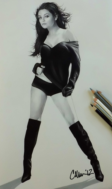 Mila Kunis Drawing