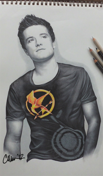 Josh Hutcherson Drawing