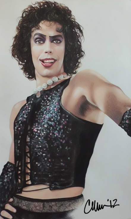 Tim Curry as Dr. Frank-N-Furter Drawing