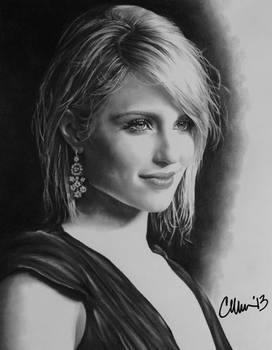 Dianna Agron drawing