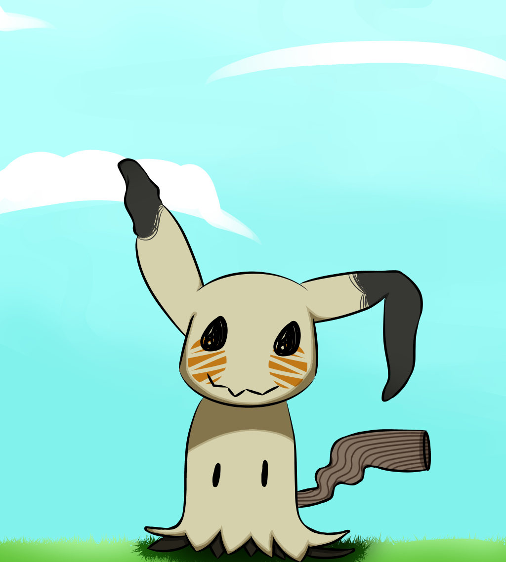 Mimikyu Digital Drawing