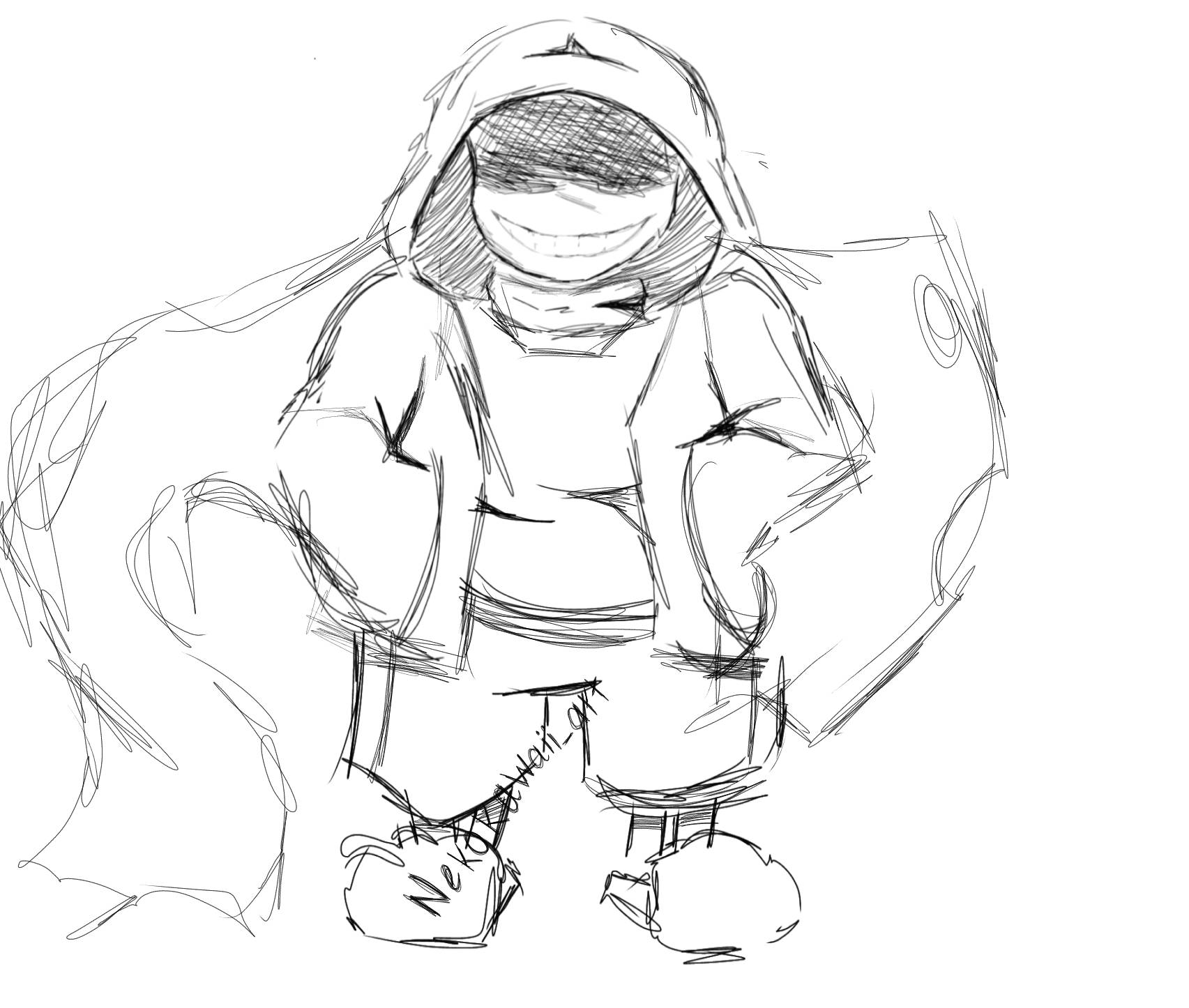 Dust Sans by NekokawaiiART on DeviantArt