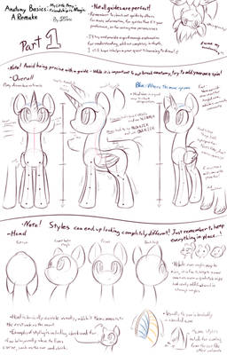 MLP - Basic Anatomy Guide Part 1 [Overall + Head]