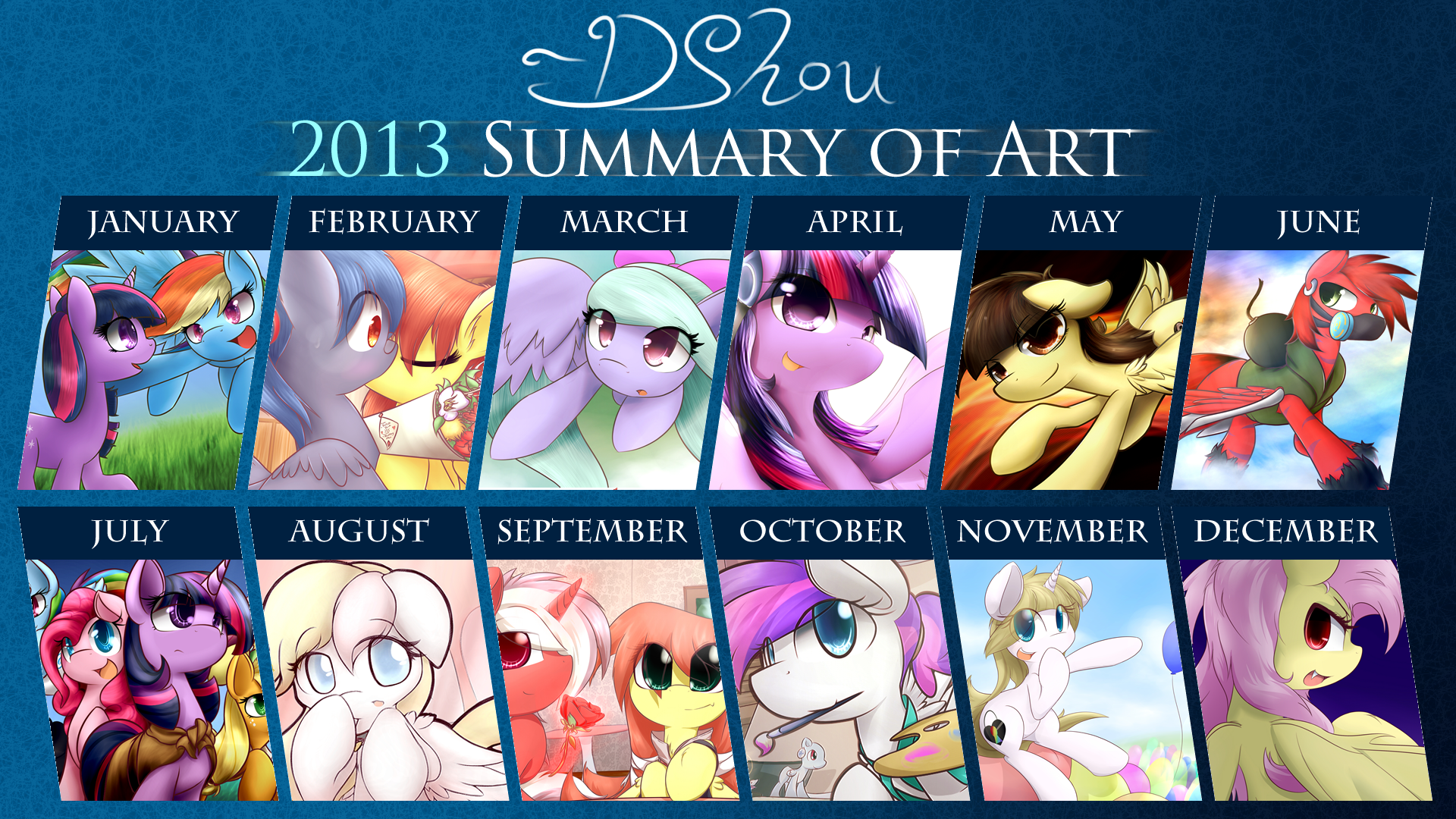 DShou's 2013 Summary of Art