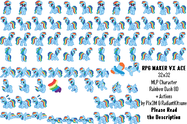 MLP Discord Sprite Sheet (Version 1) [Free to Use] by CF2364 on DeviantArt