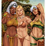 Savage Land Ladies by Paulo Siqueira _COLORS_