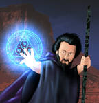 syccas-stock Warriors Contest Spell Caster by carol-colors