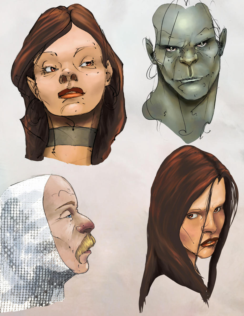 Color Dump Faces by Selkirk ( COLORS )