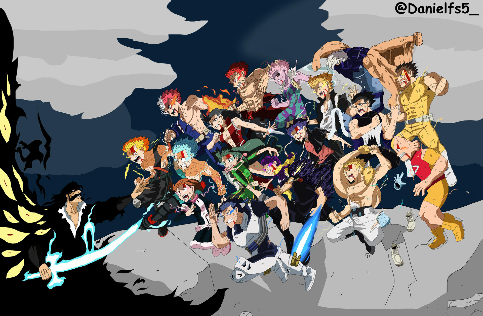 Yhwach Vs OFA Class 1-A by Danielfs5 on DeviantArt