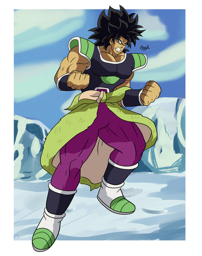 Rage Broly by Danielfs5 on DeviantArt