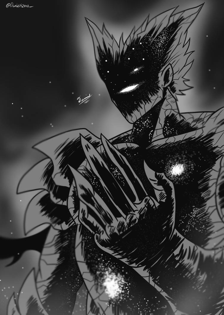 Garou Cosmic by ghoulytb on DeviantArt  One punch man anime, One punch  man, Fighting drawing