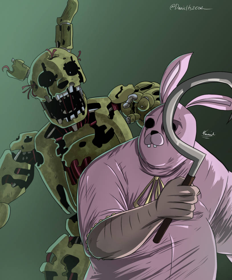 Easter Ripper Full Body Springtrap Vs Easter Ripper by Danielfs5 on DeviantArt