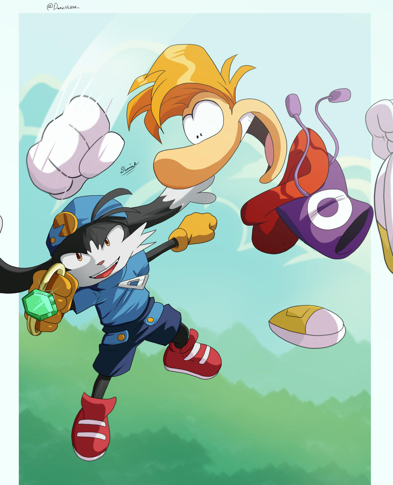 Klonoa Vs Rayman by Danielfs5 on DeviantArt