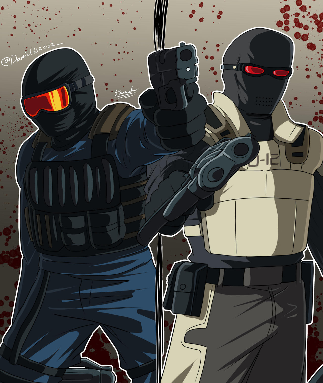 Subject 106 vs Point Man by Danielfs5 on DeviantArt