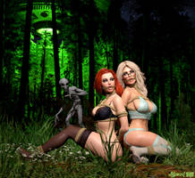 Agents Katie and Em: Alien Bait - QB Tuesday #85