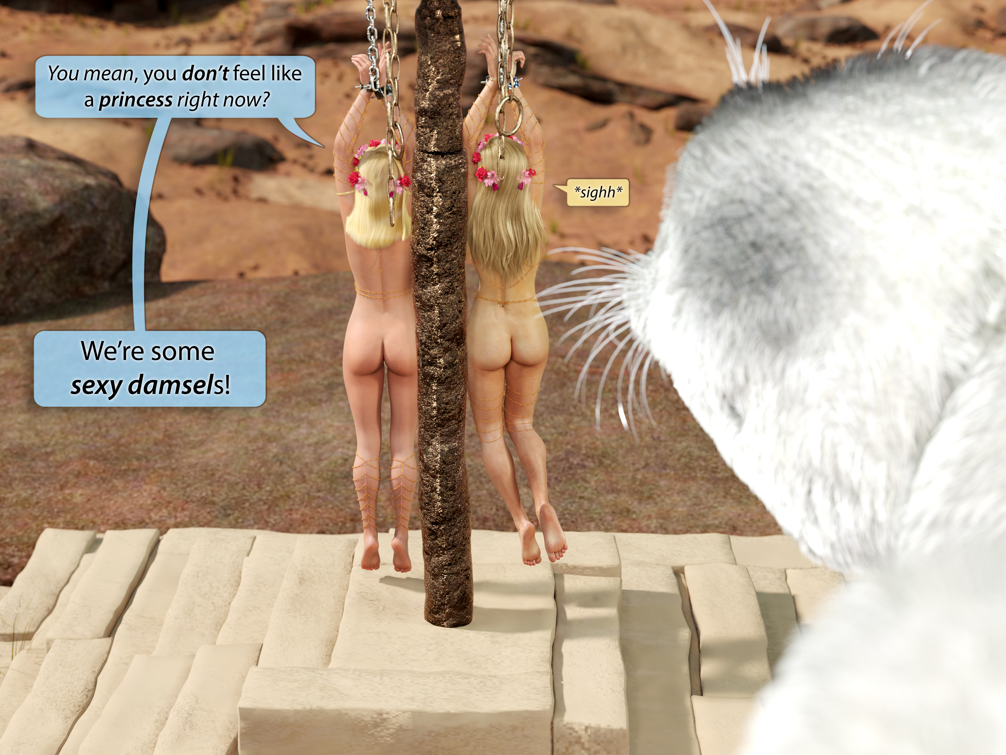 Kara and Evie: Great Beast of the Mountain pt 3